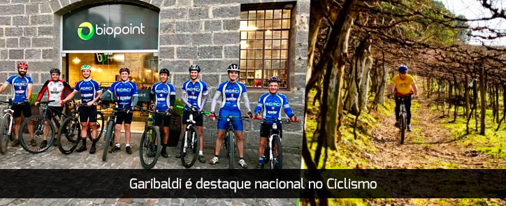 Garibaldi ganha destaque no ciclismo nacional
