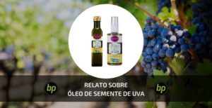 relato oleo semente uva organico