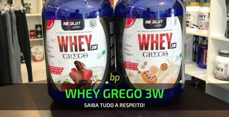conheca whey grego 3w absolut