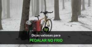 dicas pedalar no frio
