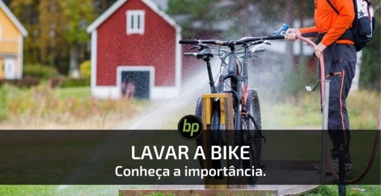 A importância de manter a bike sempre limpa e lubrificada.