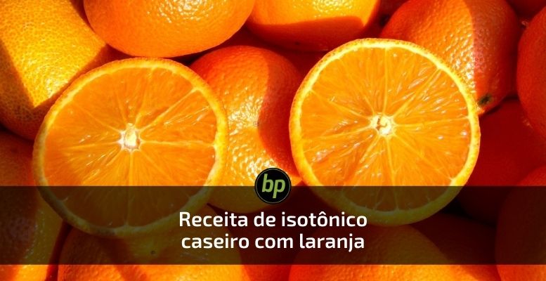 receita isotonico caseiro laranja