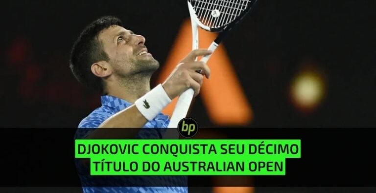 Djokovic vence Tsitsipas e conquista seu décimo título do Australian Open