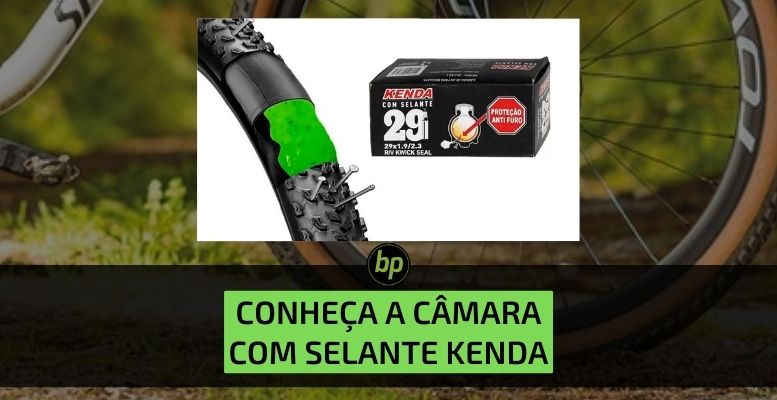 Adeus aos pneus furados: conheça a câmara com selante Kenda para bicicletas