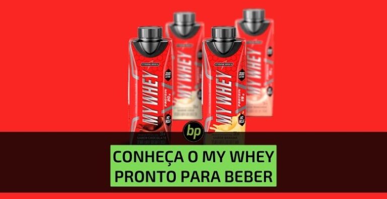 Conheça o My Whey da Integralmédica: pronto para beber
