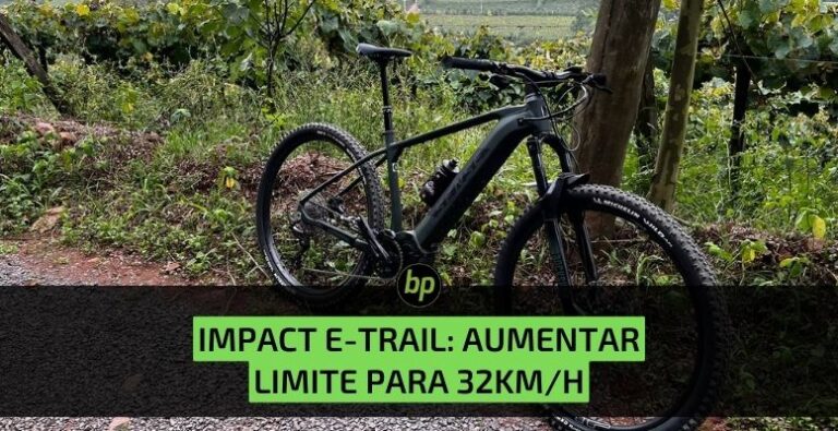 Aumentando o limite de velocidade da bike Impact E-Trail da Sense