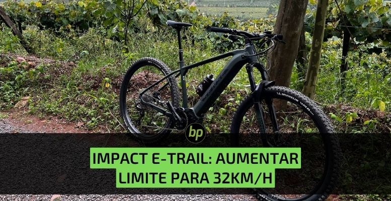 Aumentando o limite de velocidade da bike Impact E-Trail da Sense