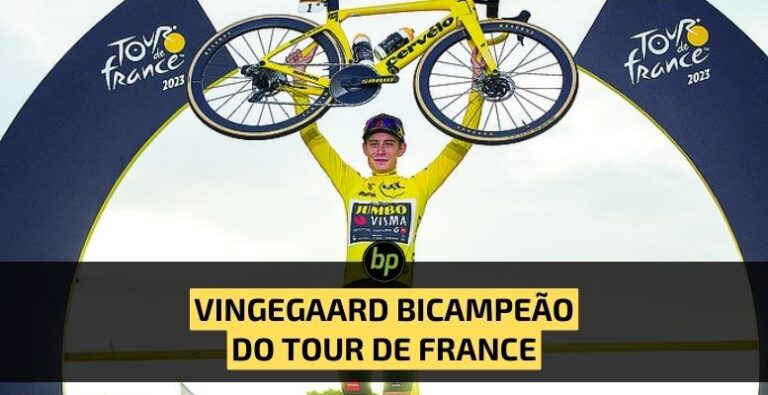 Jonas Vingegaard brilha e conquista o bicampeonato no Tour de France 2023