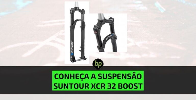 Suspensão Suntour XCR 32 Boost: performance e qualidade com excelente custo-benefício