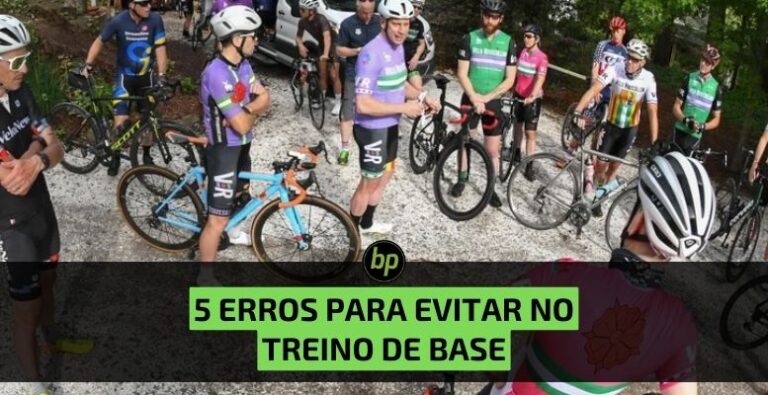 5 erros comuns no treinamento de base no ciclismo