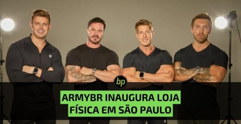 Renato Cariani junta-se à ARMYBR na inauguração da loja física em São Paulo