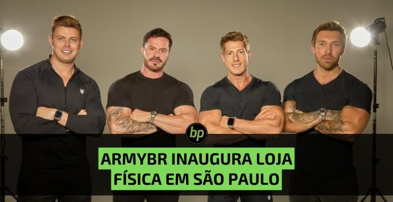 Renato Cariani junta-se à ARMYBR na inauguração da loja física em São Paulo