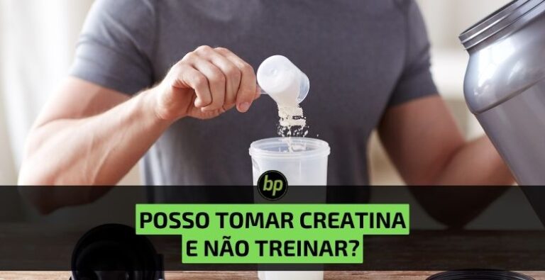 Tomar creatina sem treinar: o que acontece?