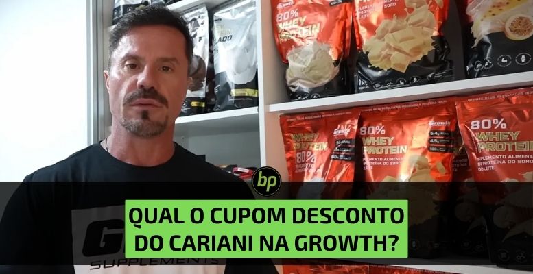 Qual o cupom desconto do Renato Cariani na Growth?