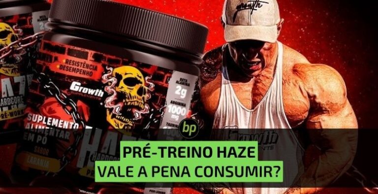 PRÉ-TREINO HAZE HARDCORE 300G - GROWTH SUPPLEMENTS