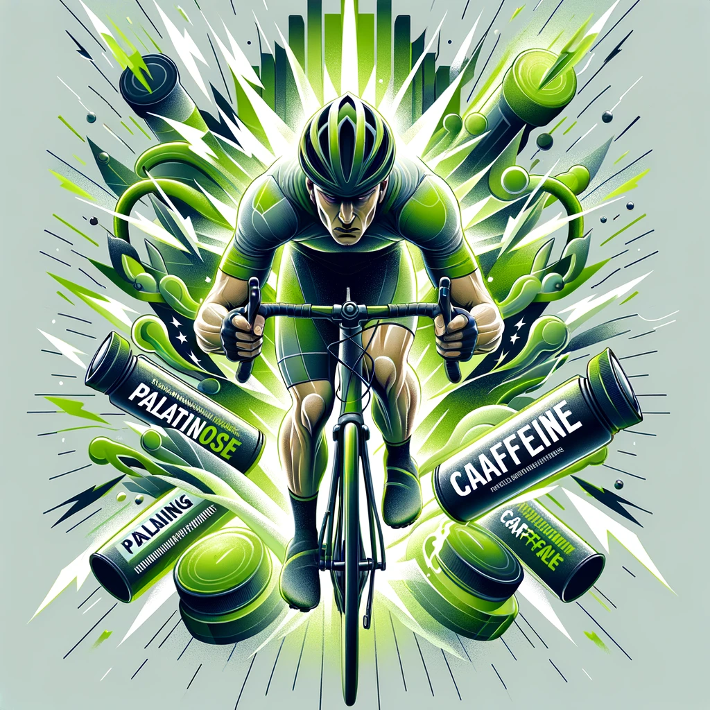 combinação de palatinose e cafeína no ciclismo