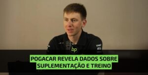 Tadej Pogacar revela dados sobre suplementação e performance