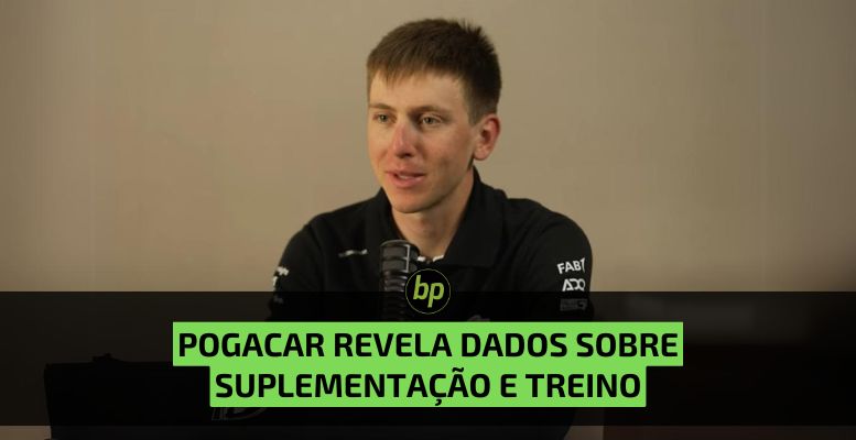 Tadej Pogacar revela dados sobre suplementação e performance