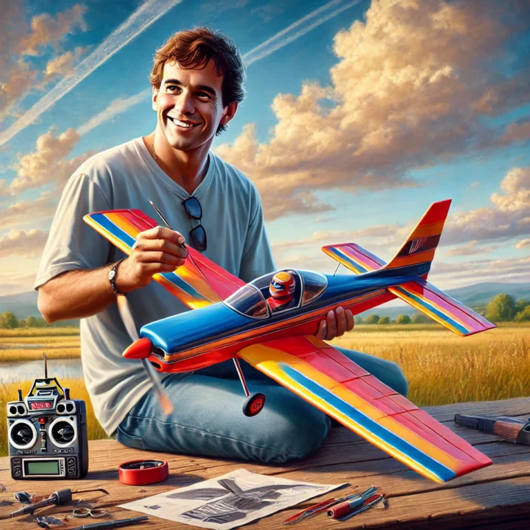 A paixão de Ayrton Senna por aeromodelos: o hobby que refletia sua essência