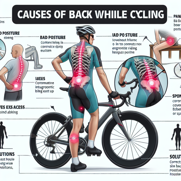 Dores nas Costas ao Pedalar: Causas e Soluções para Pedalar Sem Desconforto