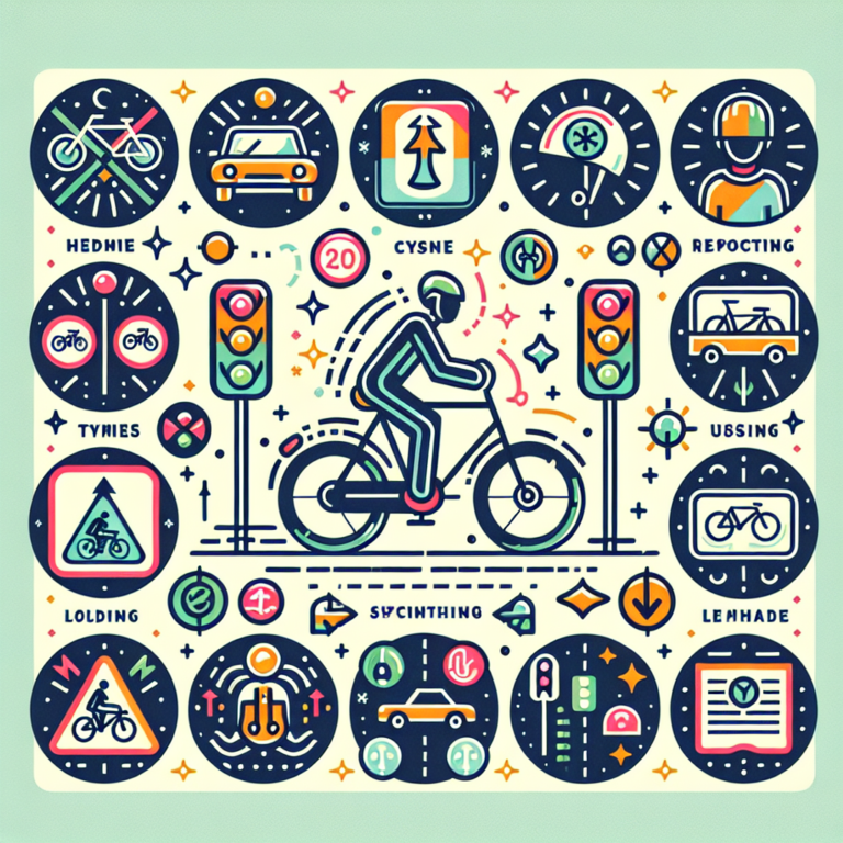 Regras Essenciais de Segurança para Ciclistas nas Ruas