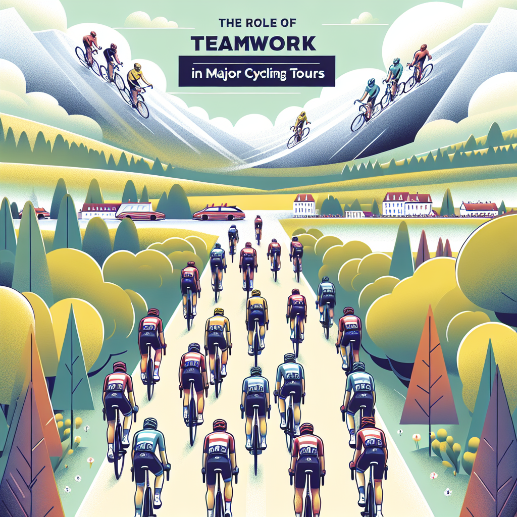 O Papel do Trabalho em Equipe nas Grandes Voltas do Ciclismo