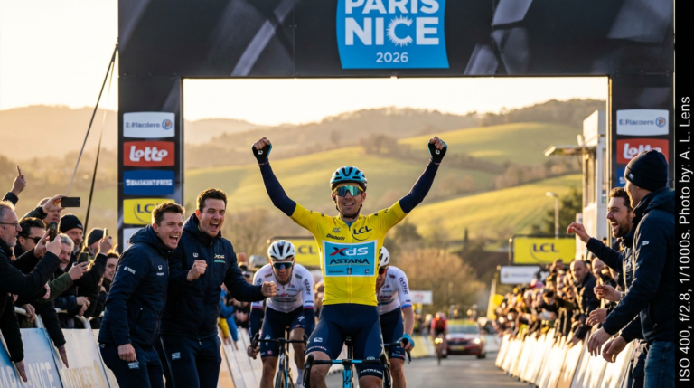 Glória Colombiana: Harold Tejada Conquista sua Primeira Vitória no WorldTour na Paris-Nice