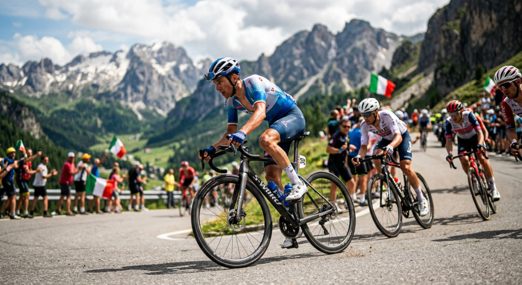 O Fenômeno Italiano: Conheça Giulio Pellizzari, a Estrela que Desafia os Gigantes no Giro d’Italia